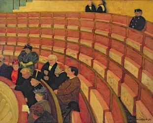Der obere Rang im Théâtre du Châtelet, 1895